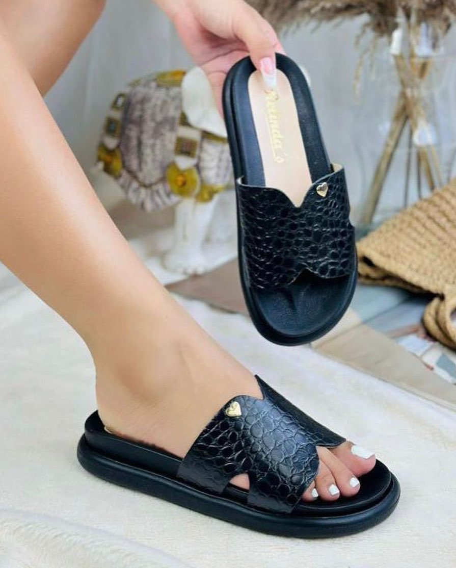 SANDALIA PLANA TIPO "H"